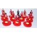 Subbuteo Andrew Table Soccer Liverpool FC 2018-19 on Classic Hasbro bases